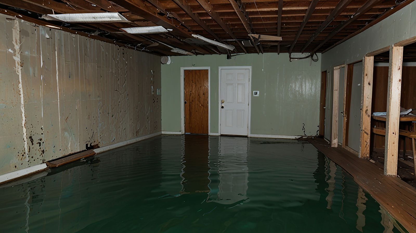 Water damage restoration in Brookhaven, GA